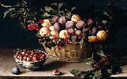 Louise Moillon Still-Life with a Basket of Fruit France oil painting artist